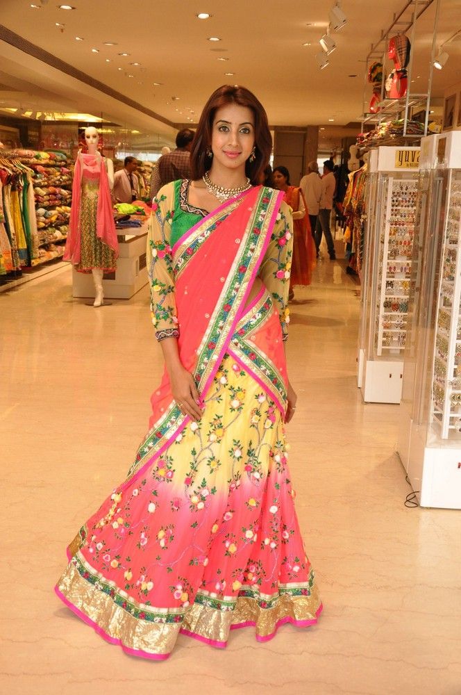 Latest Designer Half Sarees South India Fashion